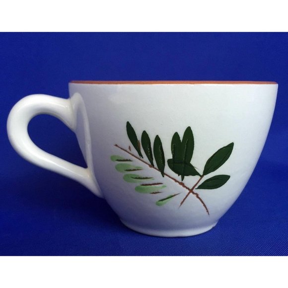 Stangl Fruit and Flowers Cup And Saucer Set Pattern Hand Painted Coffee Tea VTG - Picture 4 of 12